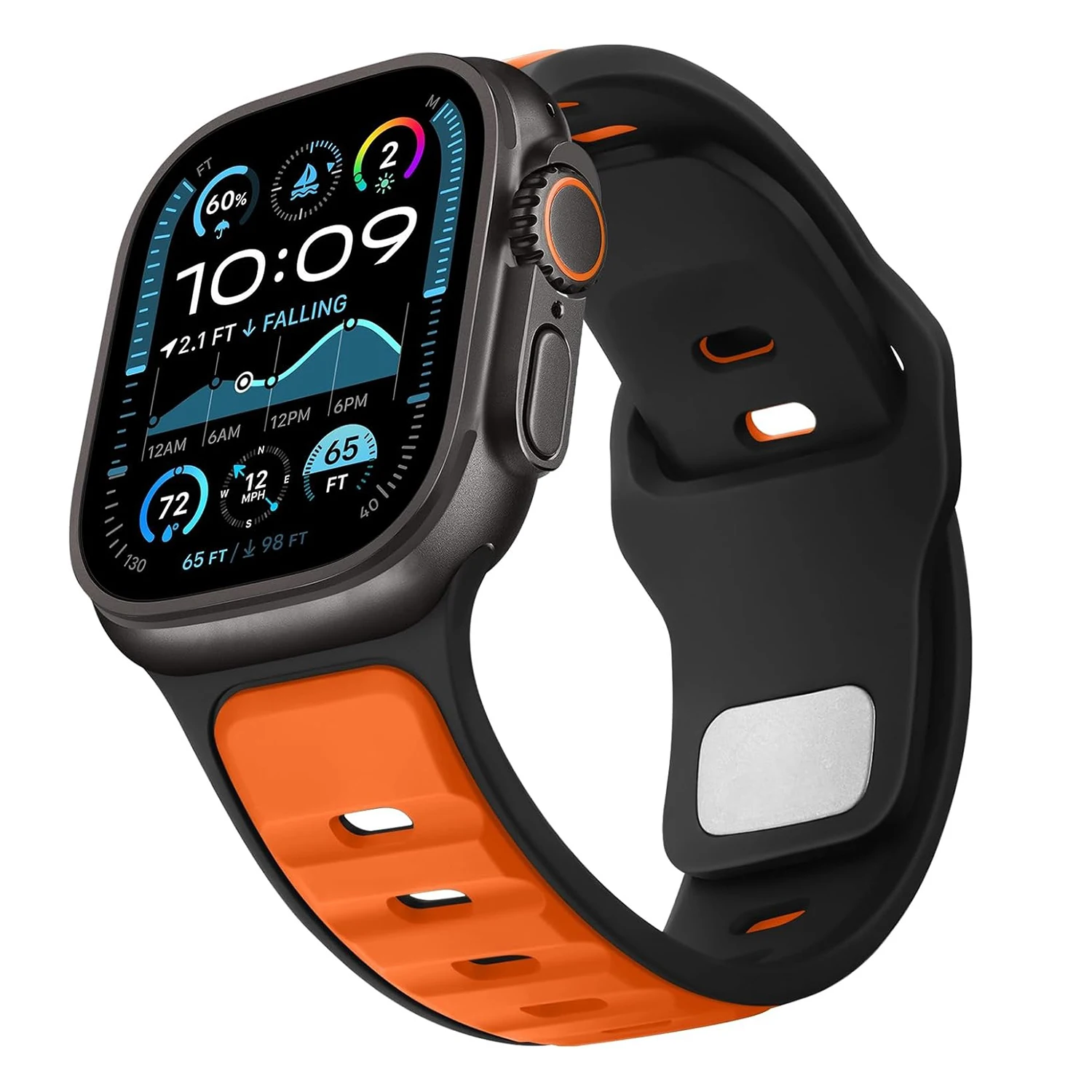 Premium Weiches Silikonarmband für Apple Watch Ultra 3/2 49mm Serie 11 10 46mm Band für iWatch 9 8 7 45mm 6 SE 5 44mm