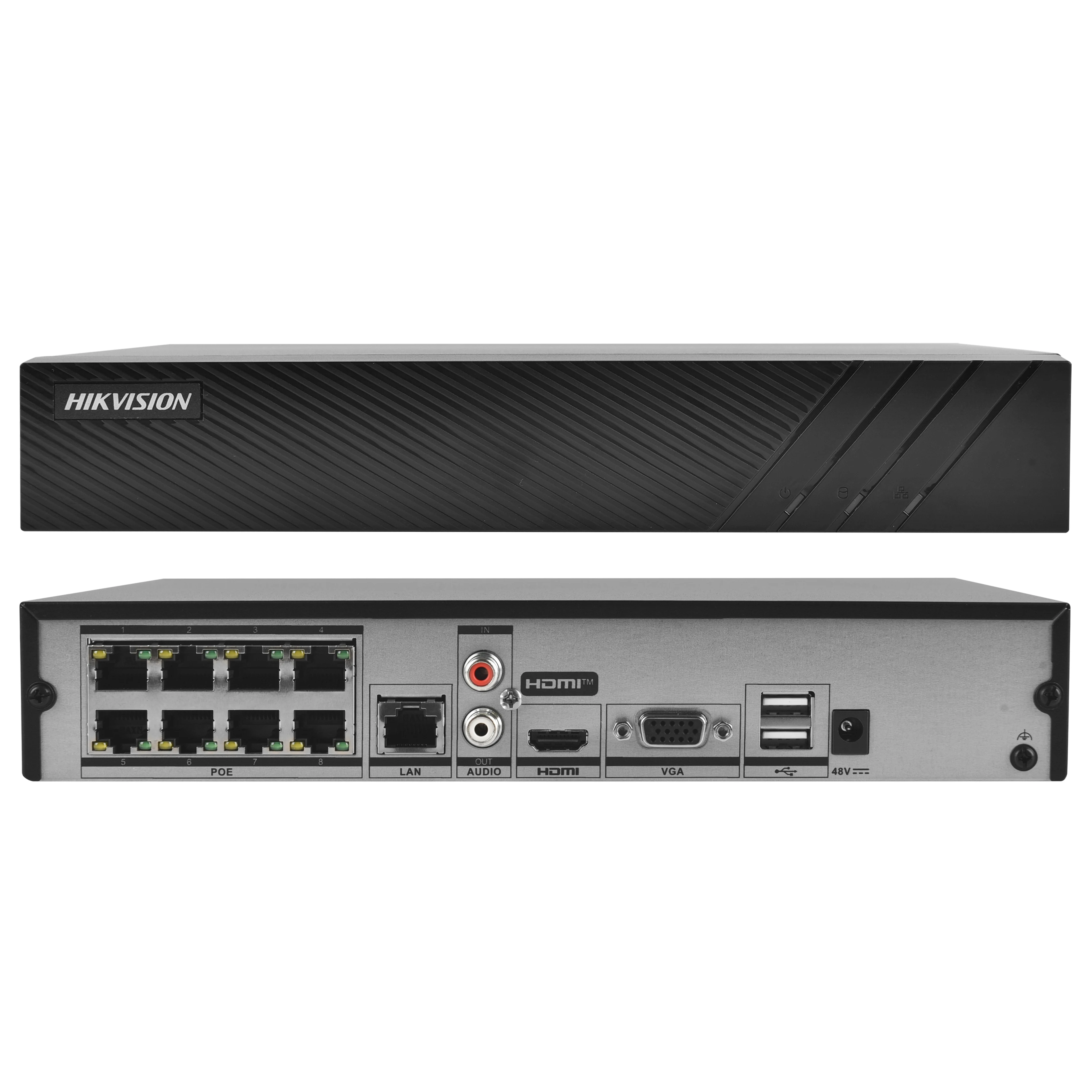 Hikvision DS-7604NI-Q1/4P DS-7608NI-Q1/8P 4K 4/8 CH 4/8 PoE NVR 8MP H.265+ MD2.0 Sicherheitsüberwachungs-Netzwerk-Videorecorder – Detail 2