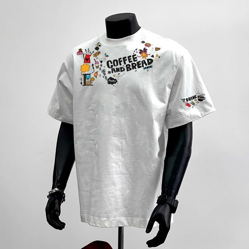 camiseta-de-algodao-puro-de-manga-curta-estilo-hong-kong-top-casual-chic-para-homens-e-mulheres-da-man-yue-mei-da-china