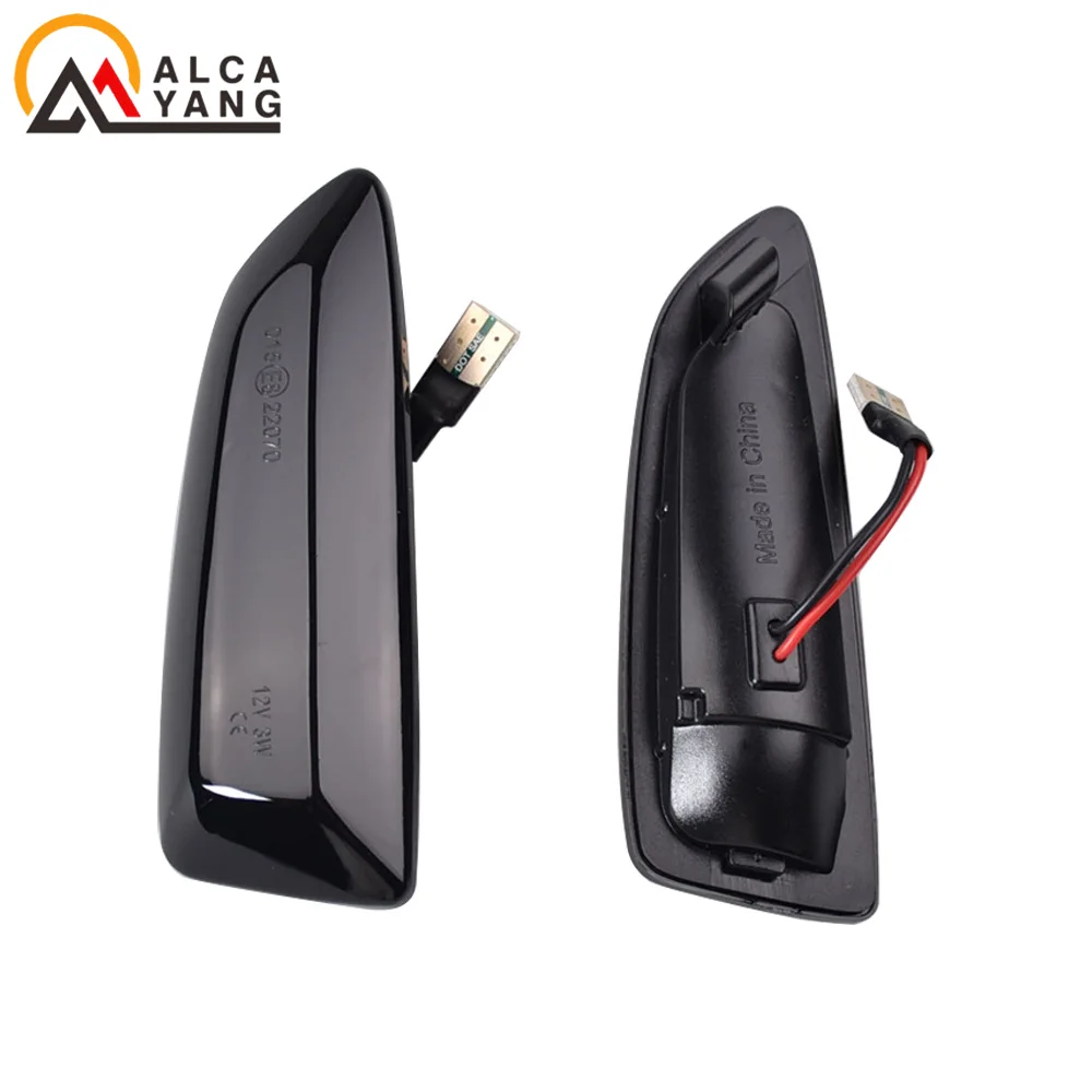 2 Stück LED Dynamische Seitenmarkierungsleuchte Blinklicht Sequentieller Blinker für Opel Astra J Astra J K Zafira C Insignia B Grandland X – Detail 12