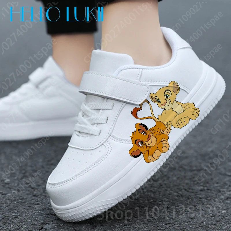 Lion King boys Shoes boys sneakers for children Student Casual basketball shoes Stitch Kid Sneakers Running Fashion Sports Shoes