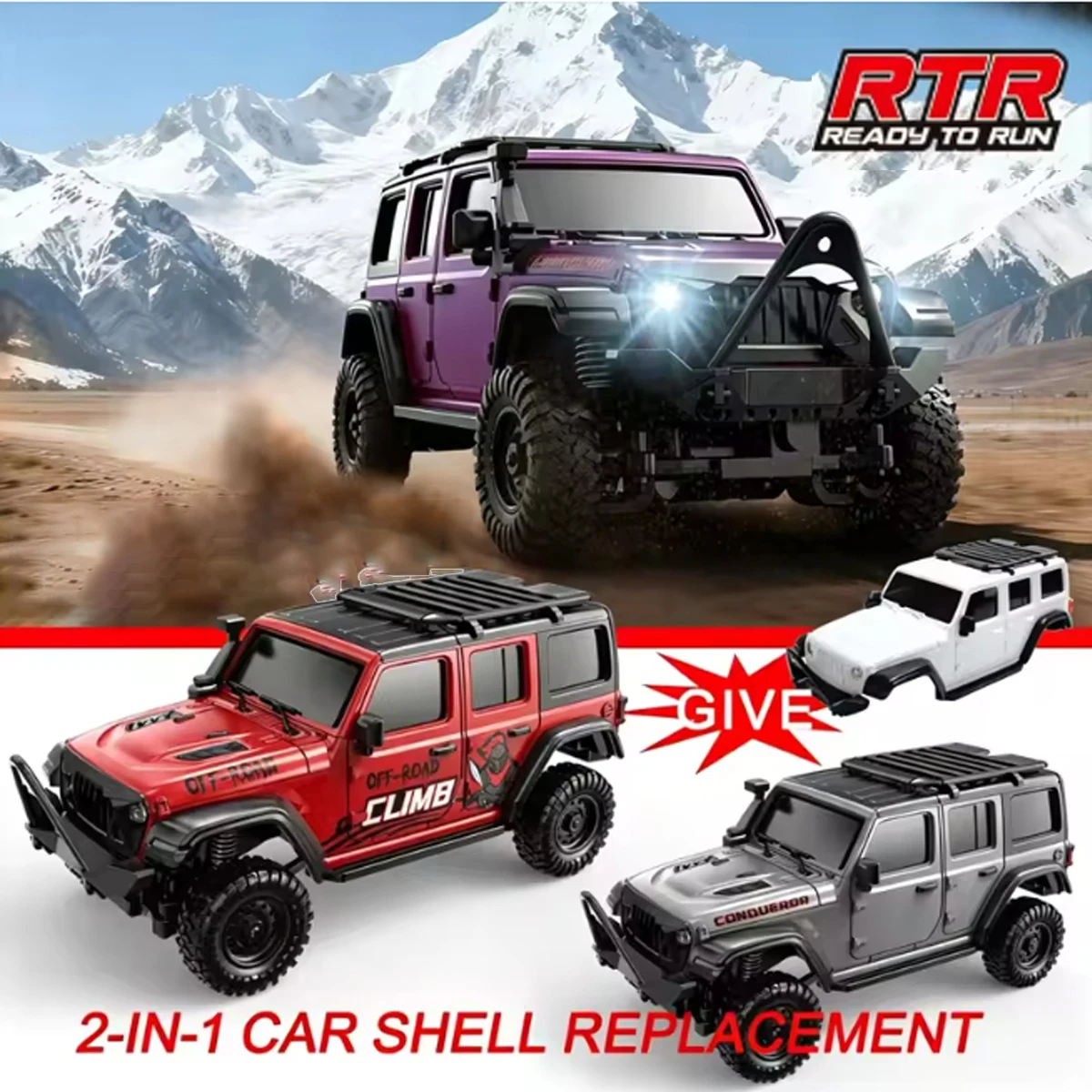 

Радиоуправляемая машинка HB Toys R4301-R4312, 1:43, 4WD, полноприводный внедорожник, пикап, джип, для детей, игрушки, подарки, новинка