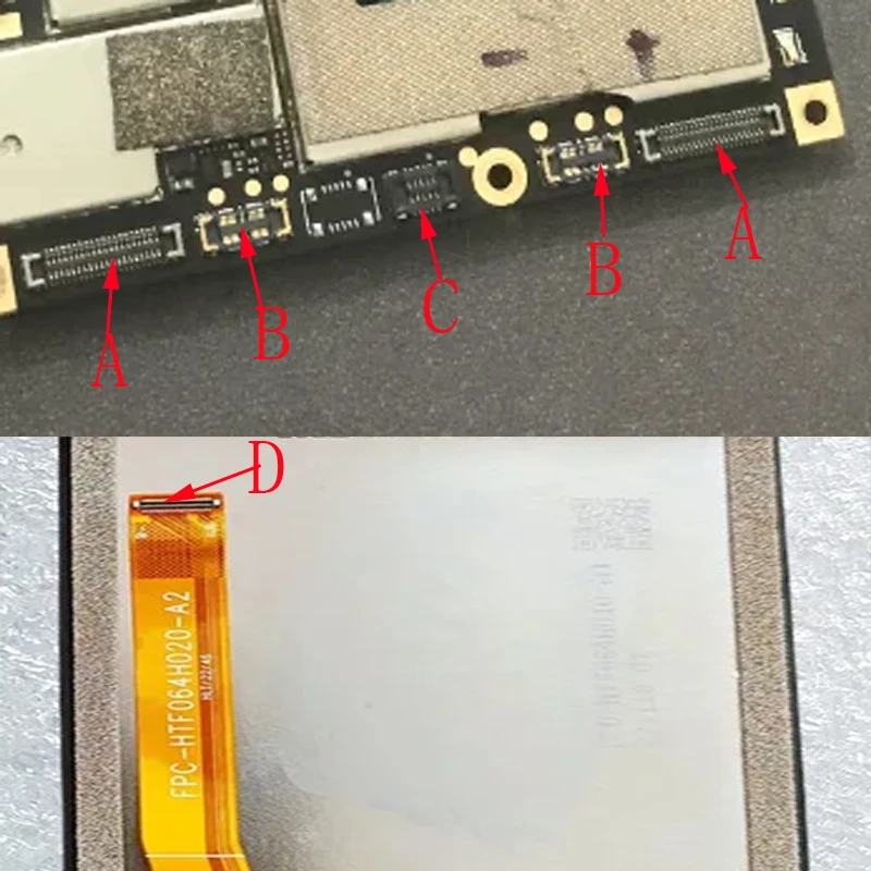 2-10Pcs LCD Display Screen Battery Usb Charger Charging Flex Cable Jack FPC Connector Plug On Board Motherboard For Doogee V10