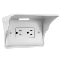 Wall Outlet Shelf Convenient Sturdy Mobile Phone Charging Holder Cable Usb Rack For Bathrooms Kitchens Living Rooms