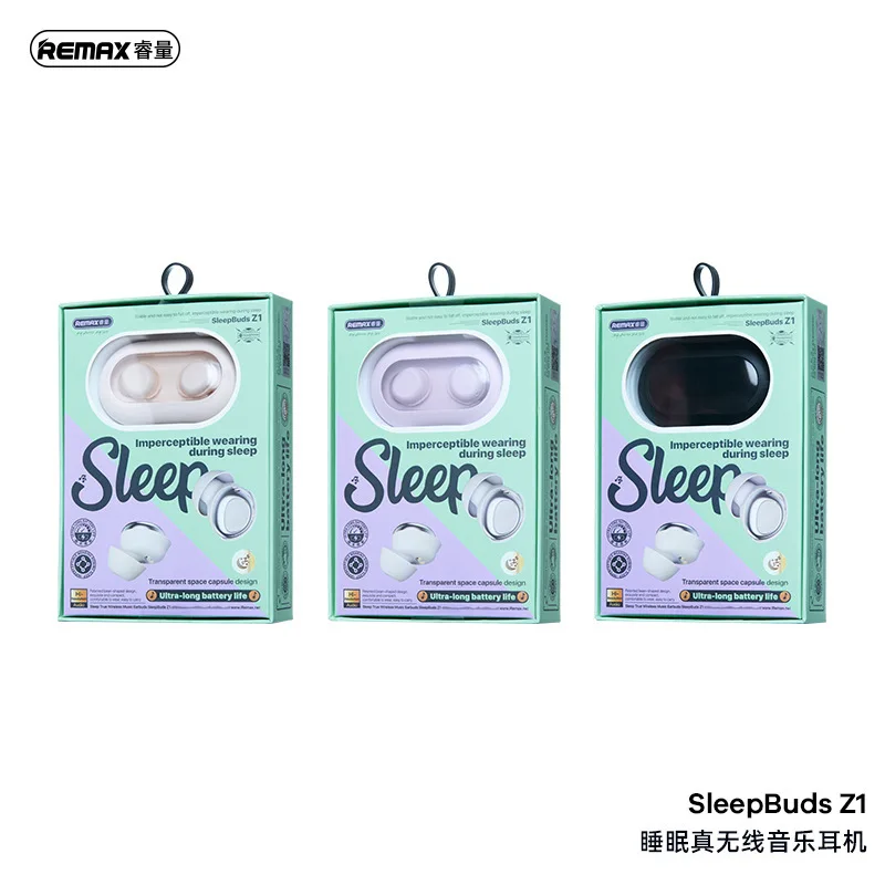 Auricolari REMAX Z1 Sleep - Bluetooth 5.3, bassa latenza, controllo intelligente one-touch per un sonno tranquillo
