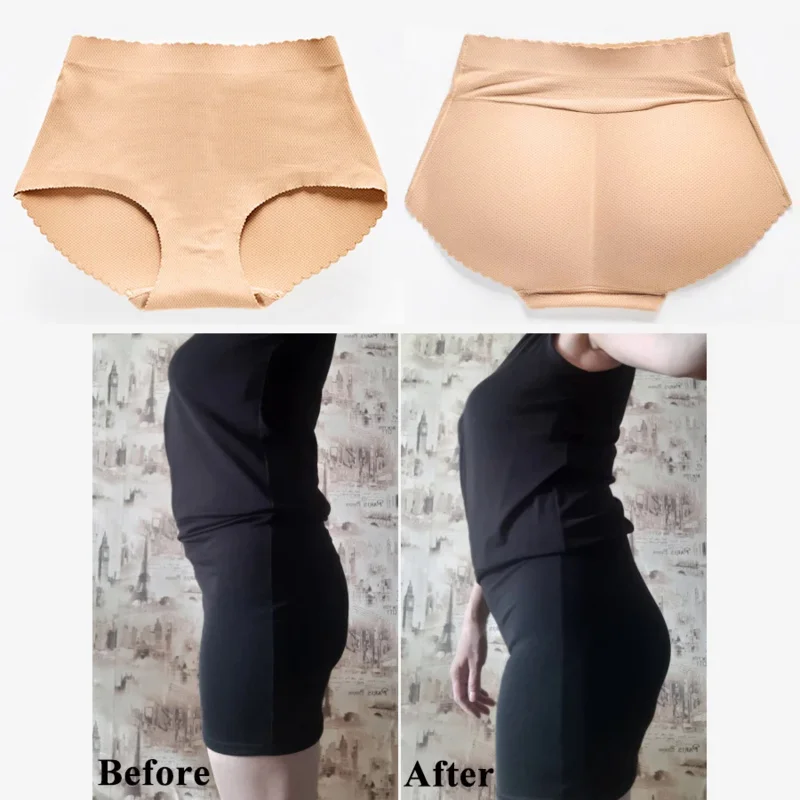 Slim underwear Women Butt Lifter Lingerie Fake Ass Brief Hip Up Padded Seamless Butt Hip Enhancer Shaper Panties Body Shapers