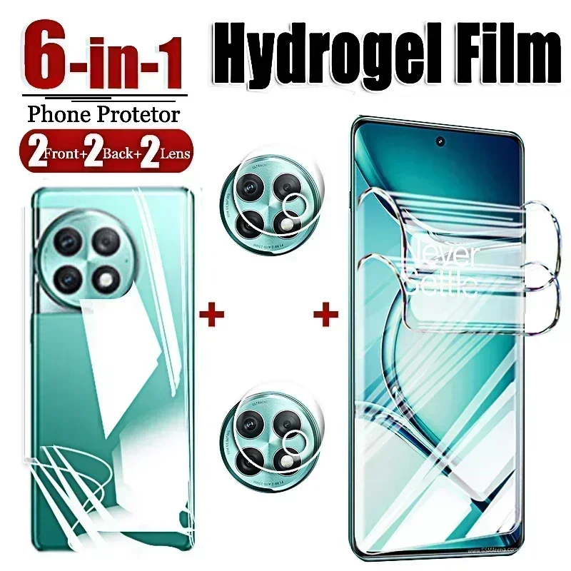 Hydro gel Film auf für oneplus 11 ace 2 pro 11r oneplus11 ace2 ace2pro oneplus11r Schutz Displays chutz kamera Glas abdeckung