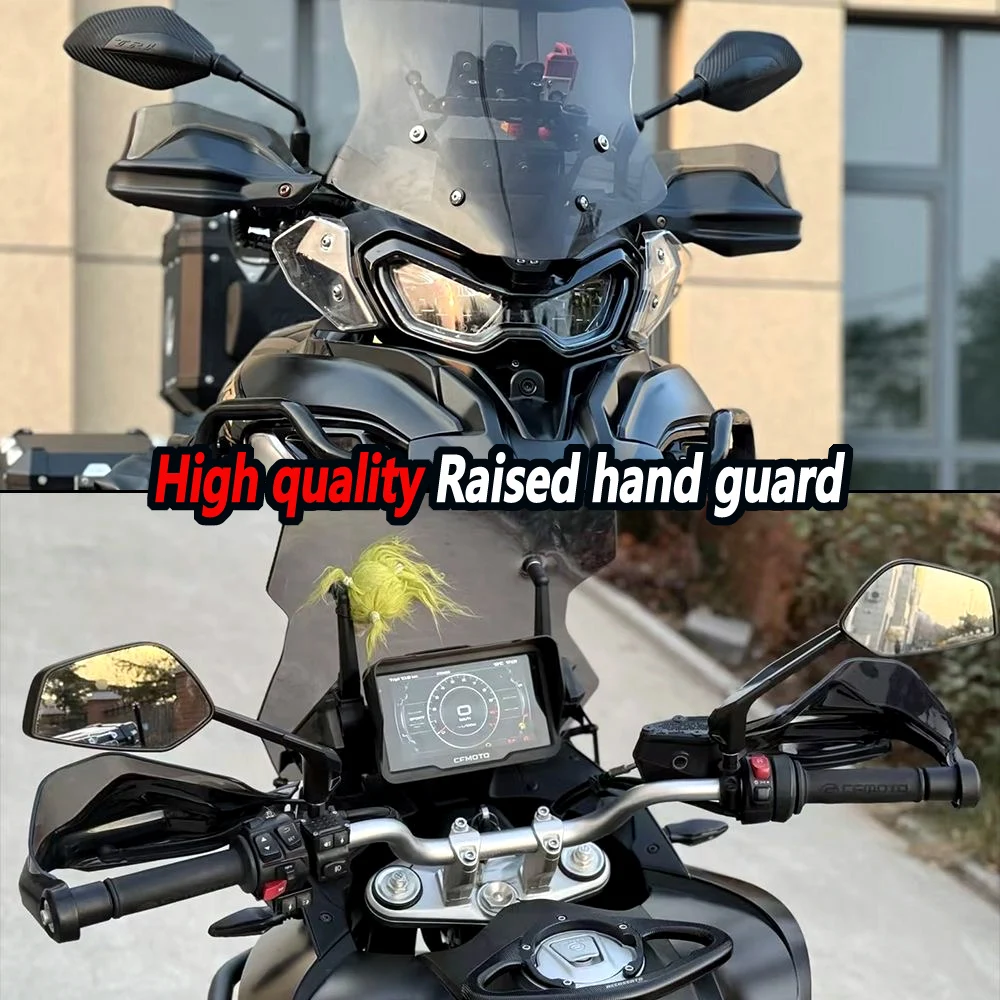 For Voge DS525 DS525X handlebar windshield handguard modification brake handguard with raised windshield cover