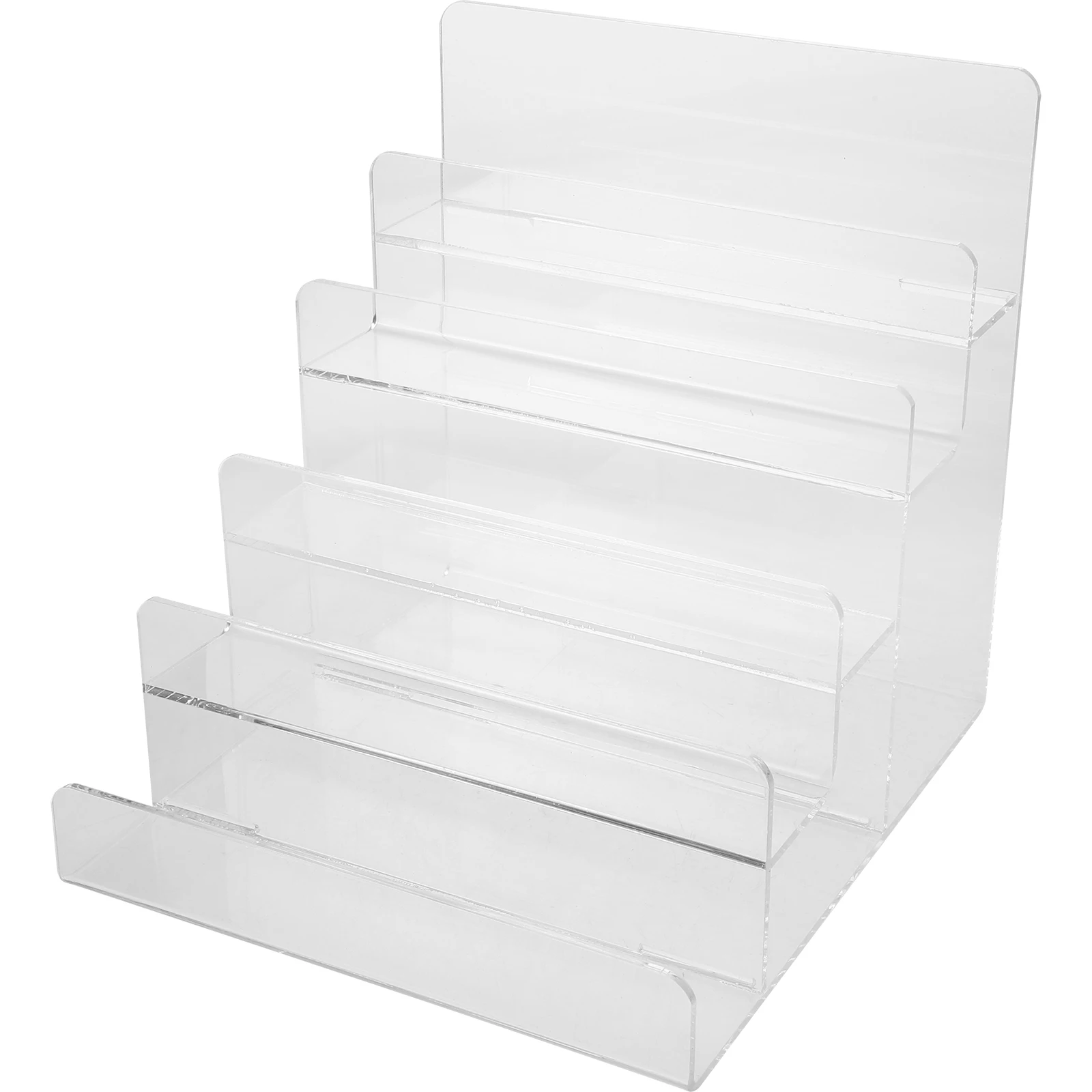 

Foldable Storage Display Rack 3 Layers Organizer Shelf Practical Multifunctional Holder for Kitchen Bathroom Household