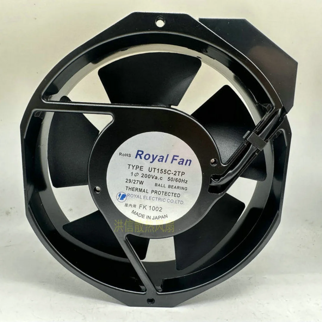 

Royal Fan UT155C-2TP Server Cooling Fan AC 200V 29/27W 172x150x38mm