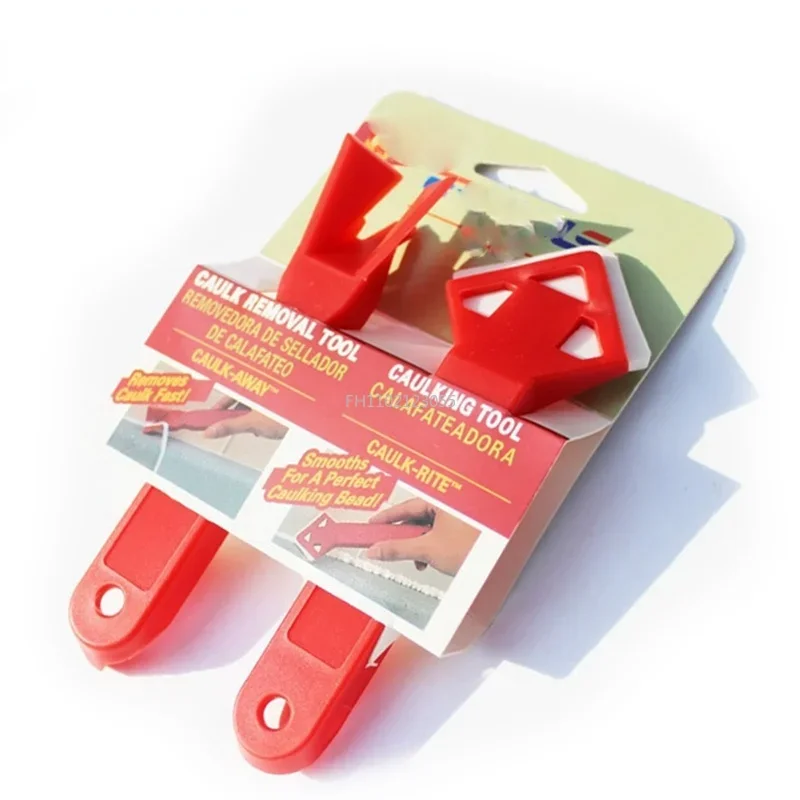 

2PCS/Set Angle Scraper Silicone Kit Caulking Mould Remover Glass Sealant Remover Tool Spatula Glue Shovel For Home Cleaning Tool