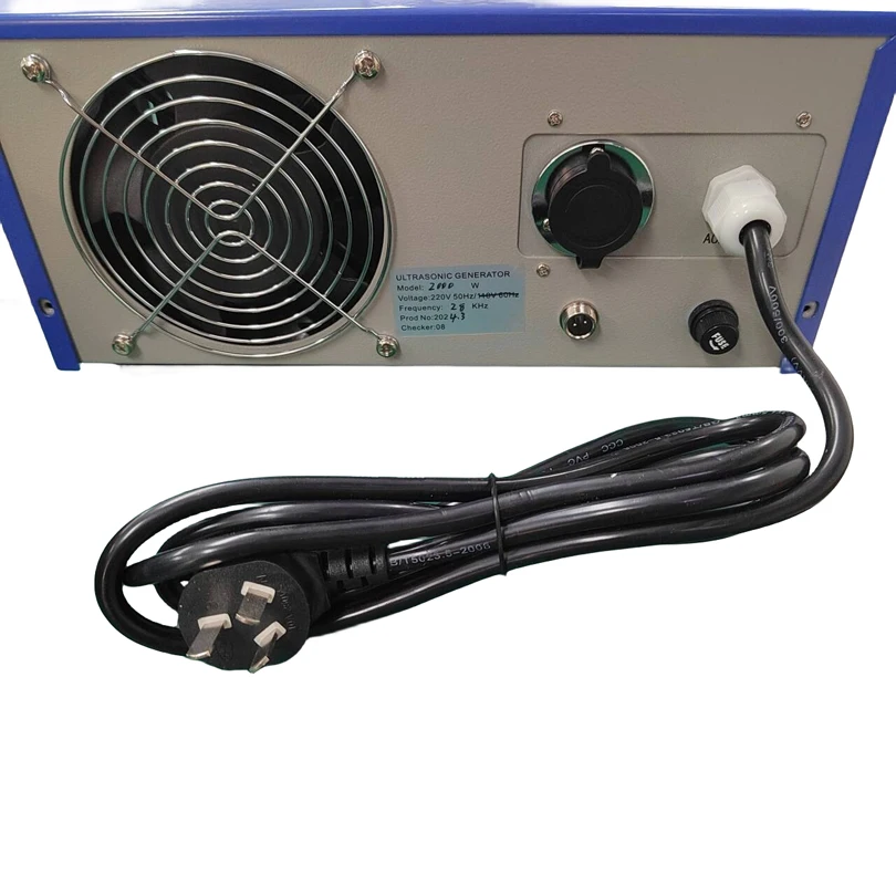 20 كيلو هرتز 1200 واط المهنية آلة التنظيف بالموجات فوق الصوتية مولد بالموجات فوق الصوتية الرقمية