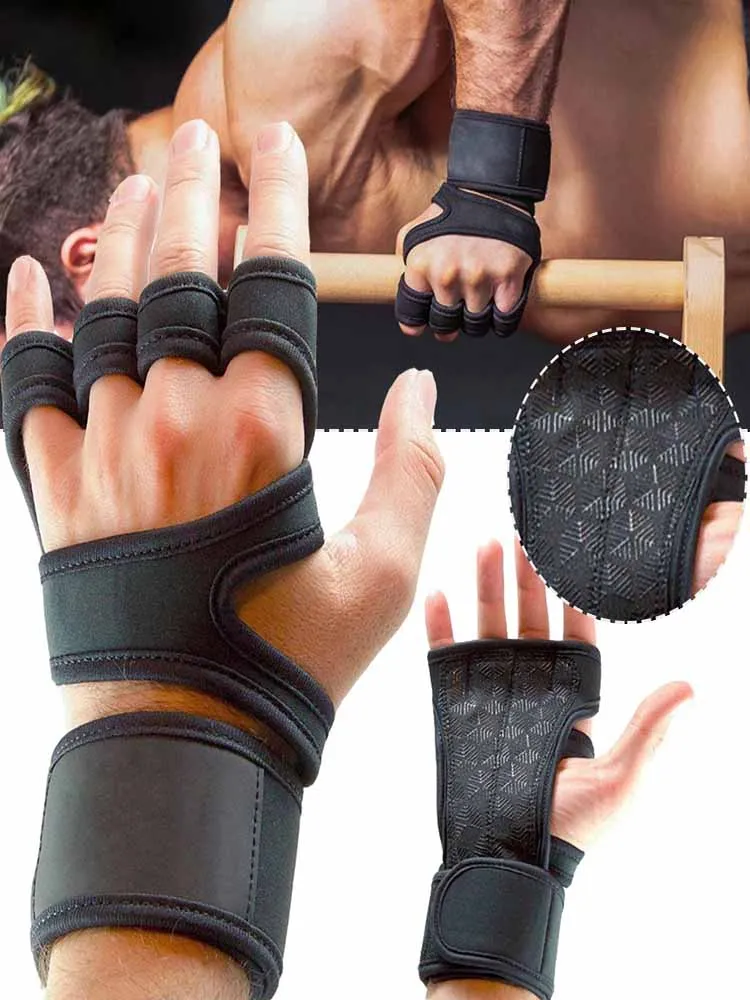 AliExpress Cycling gloves Weightlifting Training for Men Women Fitness Sports Body Building Gymnastics Gym Hand