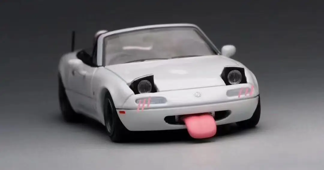 

MicroTurbo 1:64 mazda mx5 аксессуары для моделей автомобилей, модифицированные детали накладки на язык