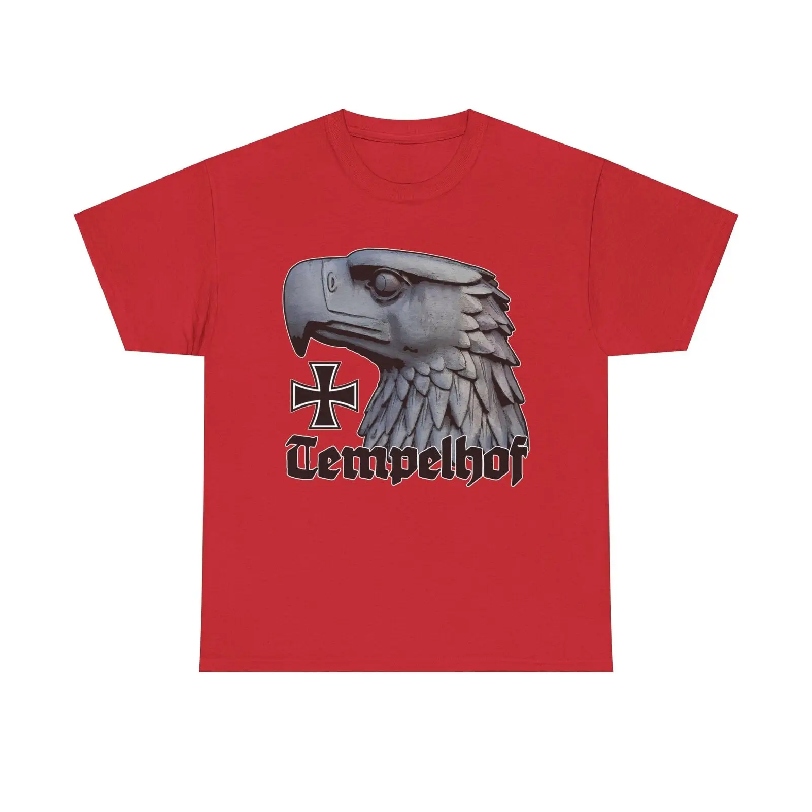 II wojna światowa niemiecka świątynia Luftwaffe Yard głowa orła T-Shirt 100% bawełna O-Neck z krótkim rękawem letnia koszulka męska na co dzień rozmiar S-3XL