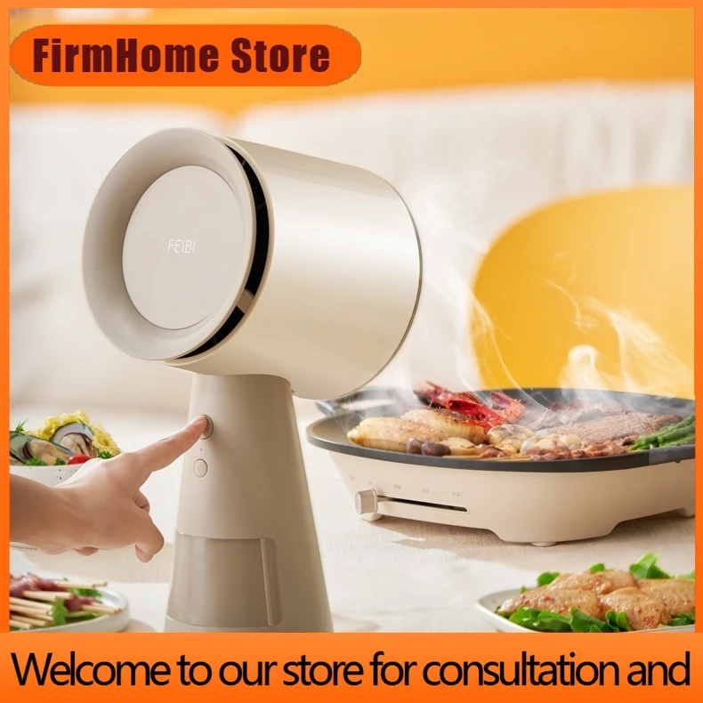 FirmHome StoreKitchen Cooking Purifiers Portable Desktop Kitchen Range Hood With Carbon Filter