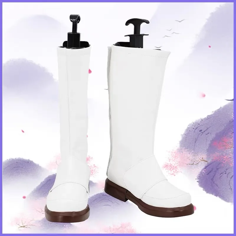 Men Imperial Cosplay Stormtrooper Cosplay White Trooper Shoes Boots Movie Halloween Party Costumes Accessory