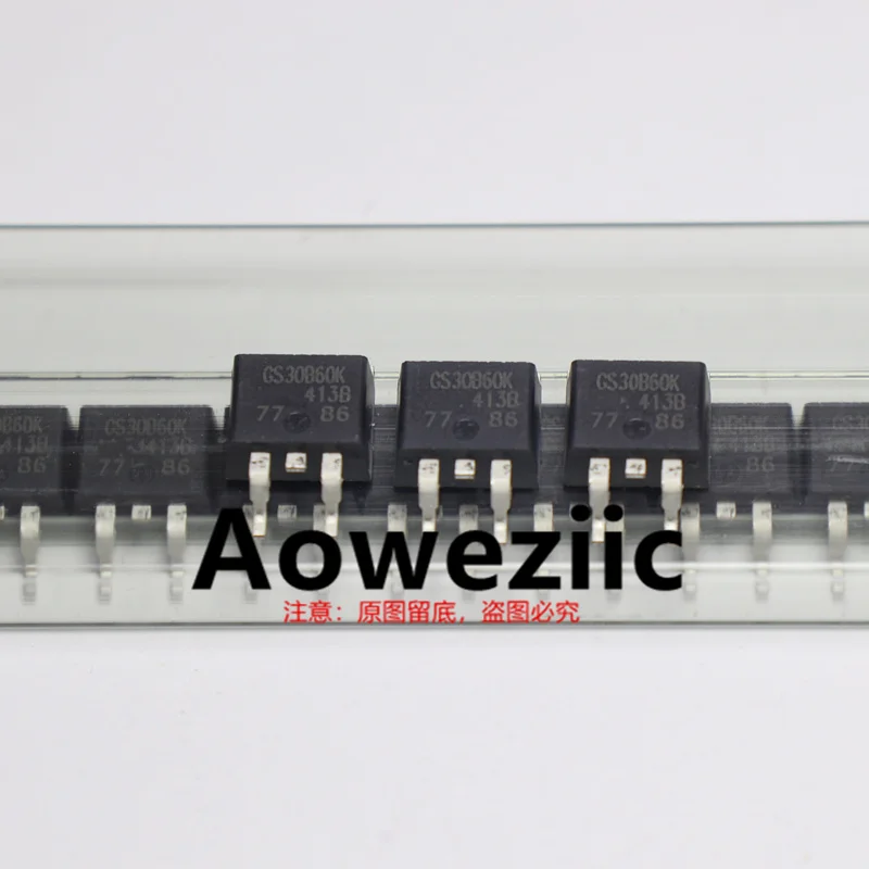 Aoweziic 100% Nieuwe Geïmporteerde Originele IRGS30B60KPBF IRGS30B60K GS30B60K Om-263 Veld Effect Transistor 600V 50A
