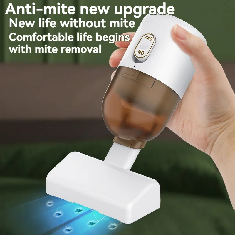 Wireless Mini Handheld Vacuum Cleaner for Home/Office, Portable & Rechargeable, Deep Cleans Keyboards, Desktops