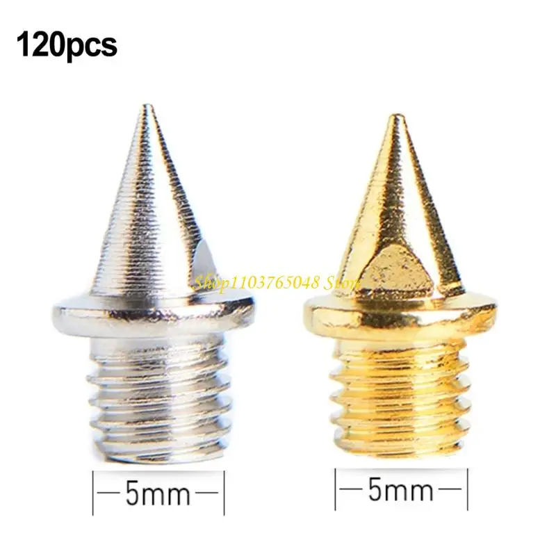 

R53E 120 шт., сменные шипы для трека и крестовины, сменные шипы для трека, 1/4 дюйма, игла для трека с гаечным ключом, прочная