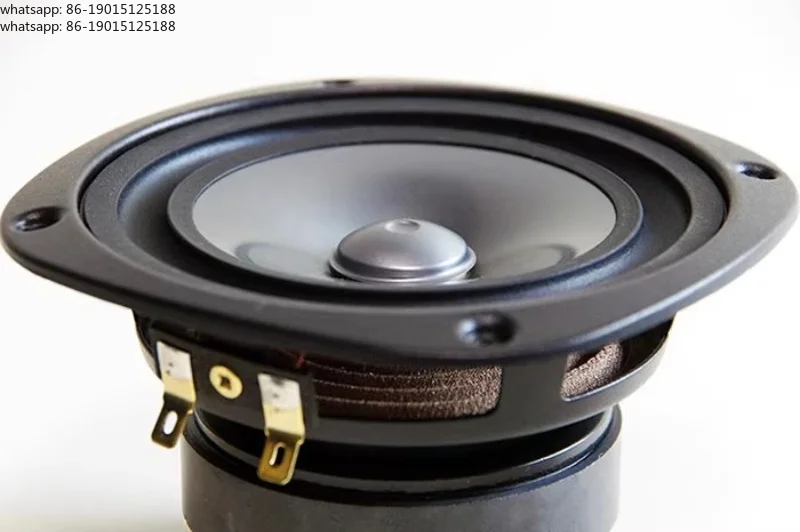 1PCS 4-inch deep gray metal basin full range speaker with 6 ohms and 40 watts long stroke rubber edge HiF heating speaker