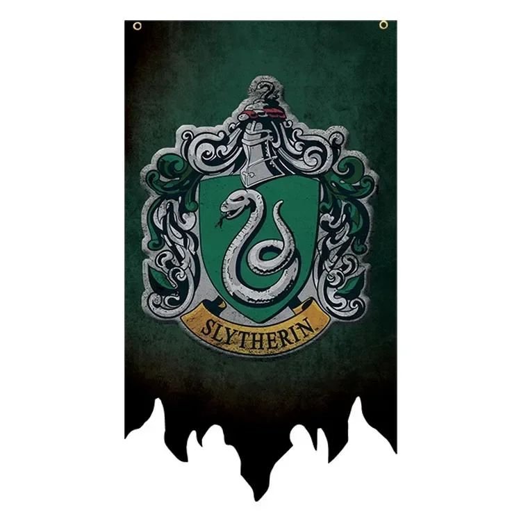 Flaga o tematyce Harry\'ego Pottera Hogwart Film Peryferyjny Gryffindor Slytherin Retro Wzór Dekoracja imprezowa Zabawki dla dzieci Prezenty