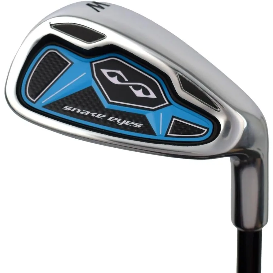 Linkshandige golfset voor junior jongens van 68 jaar, inclusief 6-delig, perfect voor beginnende oefeningen en buitenspelen tijdens het autorijden