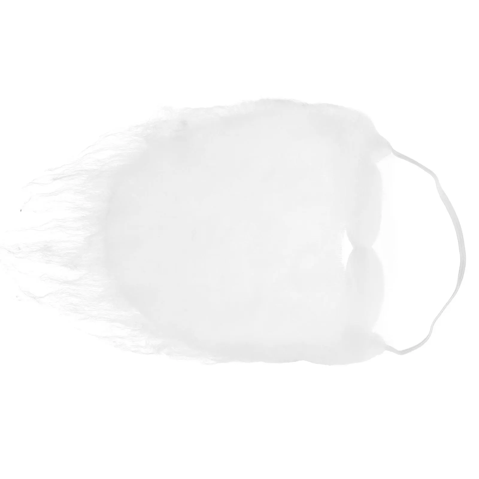 

1Pcs Xmas Santa Claus Curly Beard Performance Props Full Multi Layered Mustache Cosplay Accessory