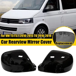 For VW Transporter T5 T5.1 2010-2015 T6 2016-2019 Replacement Car Rearview Side Mirror Cover Wing Cap Exterior Door Case Trim