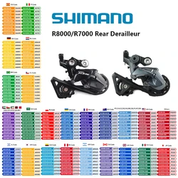 Shimano-自転車用リアディレイラー,11スピード,105 r7000 ultegra r8000,ミディアムバイク用