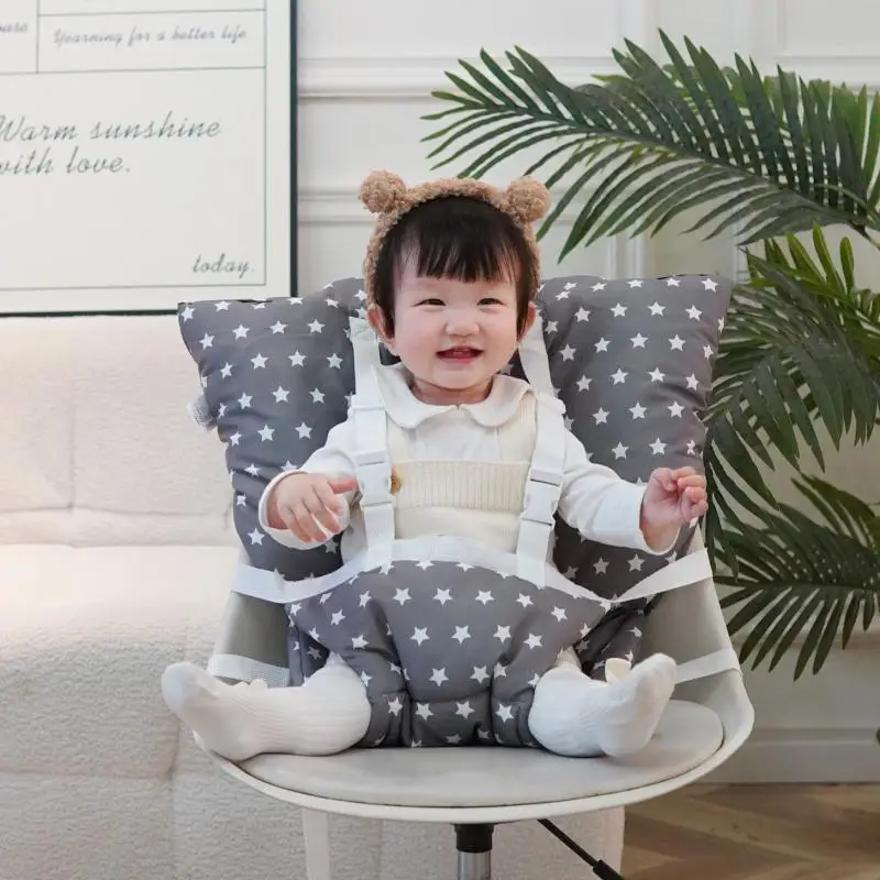 

2025 Strap Baby Dining Chair Safety Belt Children's Universal Portable Outing Chair Fixed Belt Baby Eating Protection Belt