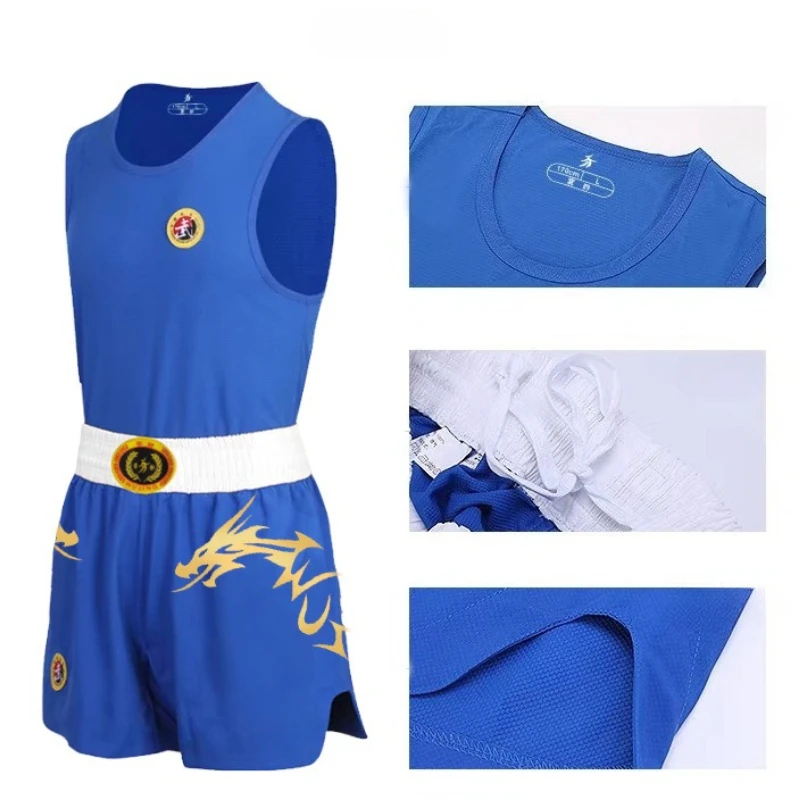 بدلة مسامية للتدريب على المنافسة، زي صندل للرجال والنساء والأطفال، ملابس التدريب، شورت #2