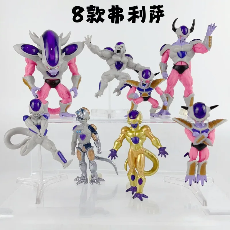 

12cm Dragon Ball Anime Figure Frieza toys model Action Figures Statue Collection Pendant Desktop decoration boys birthday Gifts