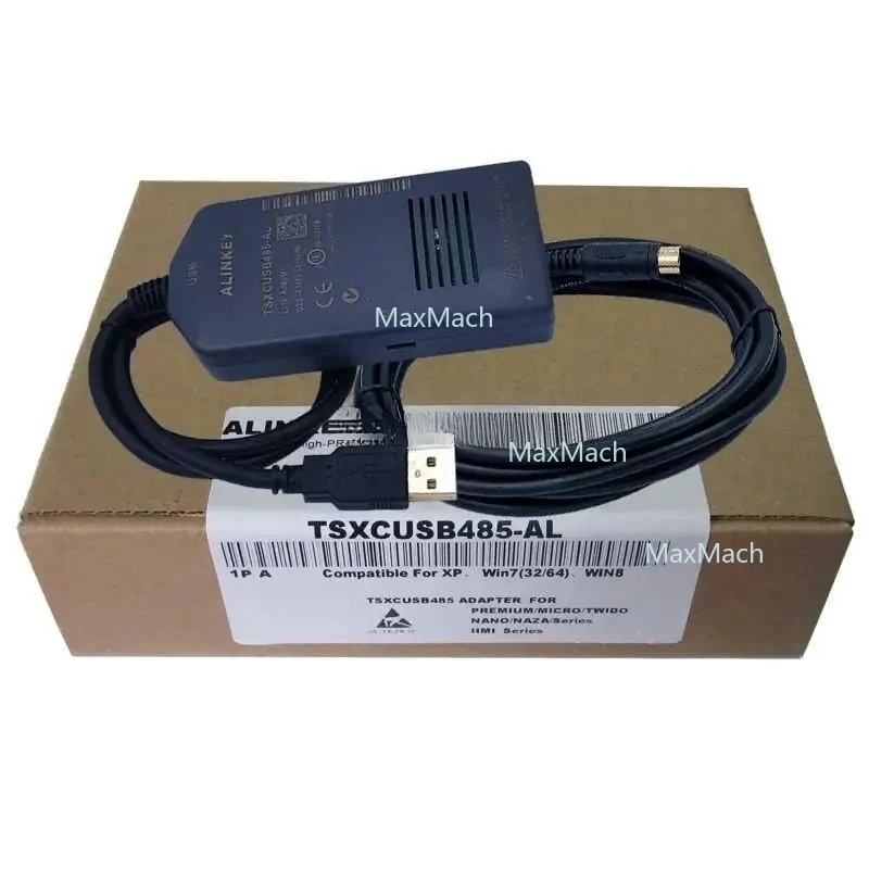 

TSXCUSB485 TSXCRJMD25 USB-кабель для программирования с оригинальным драйвером, замена TSXPCX3030 для Schneider Naza Twido PLC Win7 10