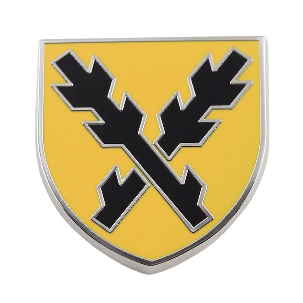 Kingdom Come Deliverance Lords of Leipa Schild-Brosche - Wappen von Sir Hans Capon Emaille-Pin, Mittelalterliches Ritter-Metallabzeichen für – Detail 1