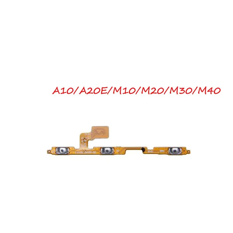 10PCs power on off volume switch button flex cable for Samsung Galaxy A10 A20 A20E A30 A40 A50 A60 A70 A80 A90 M10 M20 M30 M40