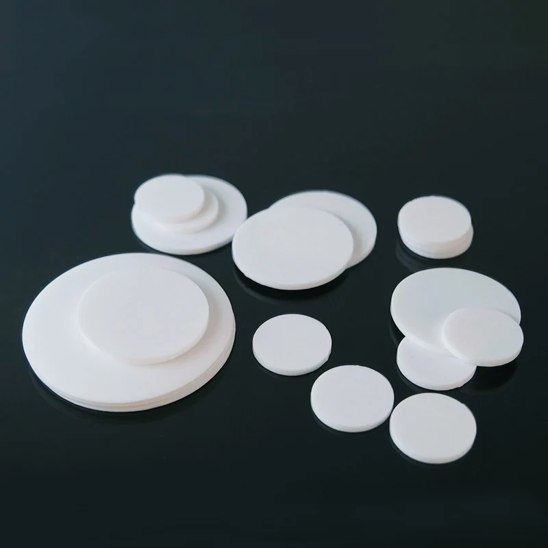 10Pcs Thick 4 - 10mm PTFE Solid Round Gasket Diameter12mm - 150mm PTFE Disc Corrosion-resistant Plastic King Sealing Washer