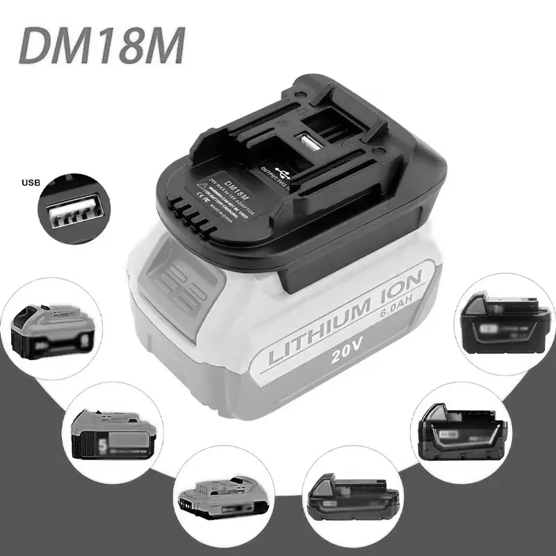 

Battery Converter Adapter For Milwaukee 18V 20V Li-ion Battery Power Tool Adapter Conversion Tool