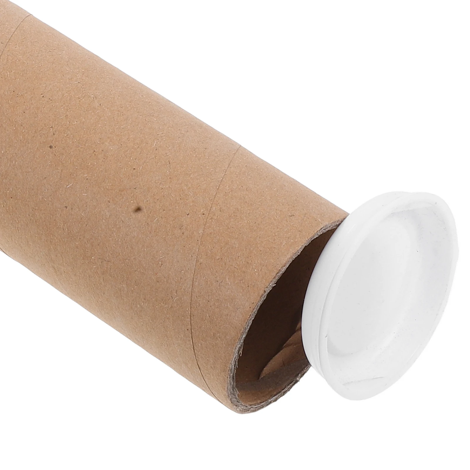 10 szt. Rurki kartonowe 30x5cm Białe Nakładki Materiały do pakowania Materiały wysyłkowe Dokumenty Przechowywanie grafiki Opakowanie