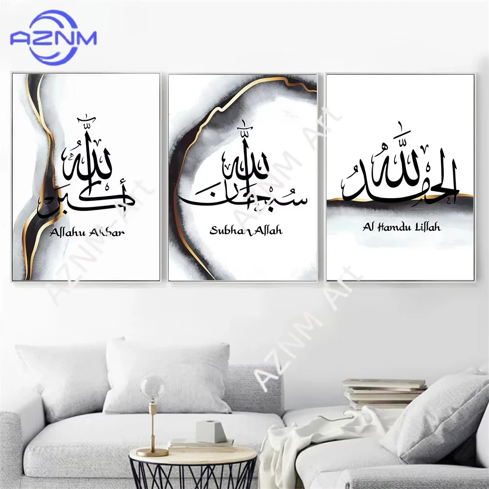 1/3Pcs Black Gold M…