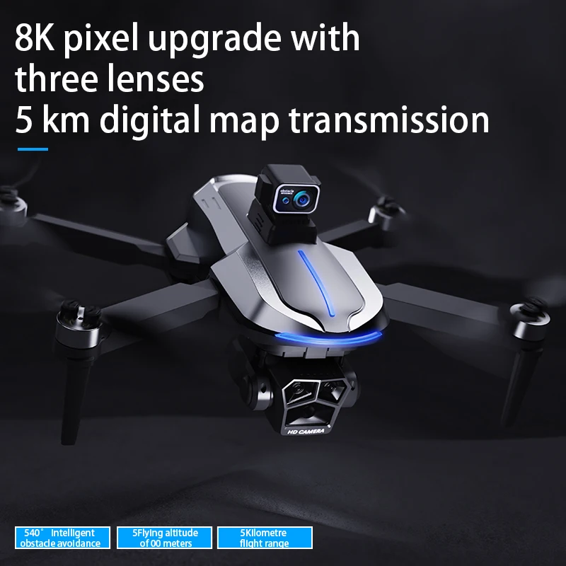 EVO MAX GPS Drone Professional 8K HD Camera Brushless Quadcopter Long Endurance Obstacle Avoidance  RC Dron Kid Gift Toys P21