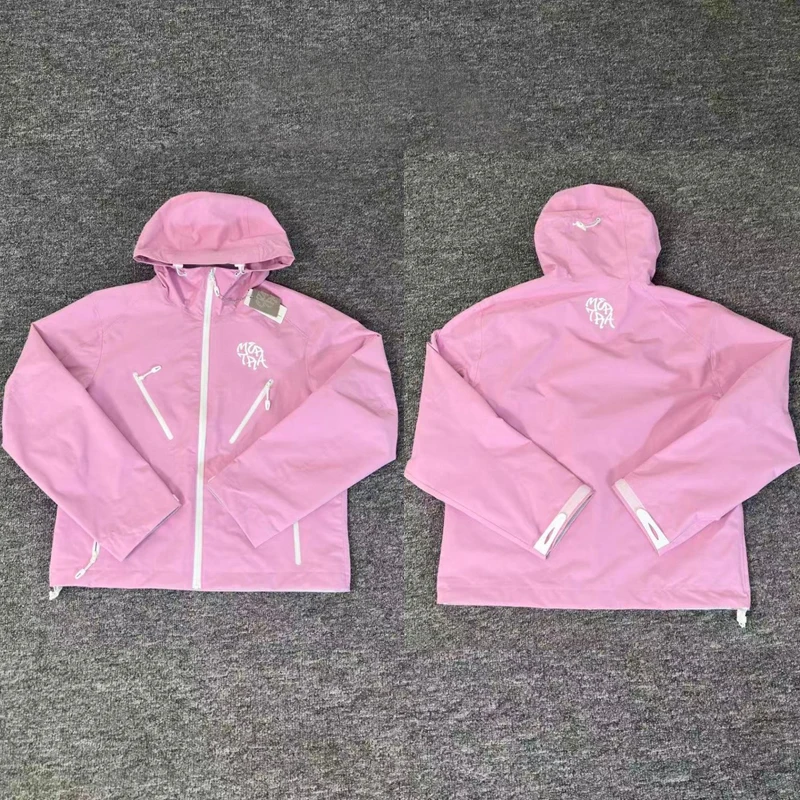 One Day Shipped Out American Style Trend Mertre Jacket High Quality Coat Tops Multiple Colors Gradient Logo Windbreaker
