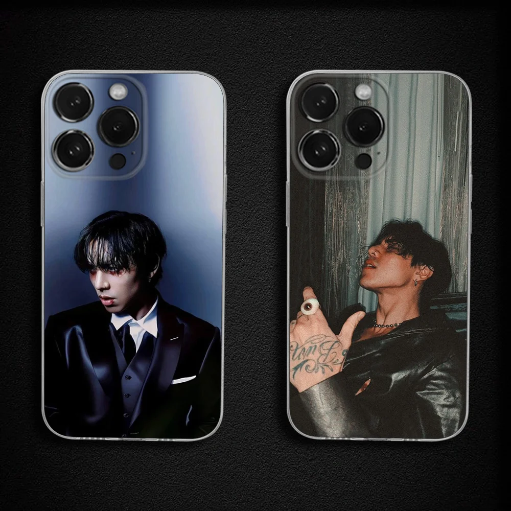 

Singer Christian Yu DPR Ian Phone Case For iPhone 16,15,14,13,12,11 Plus,Pro,Max,XR,XS,X,Plus,SE,Mini Transparent Soft Cover