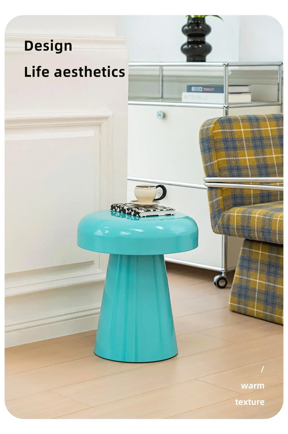 Nordic Simple Side Home Living Room Sofa Corner Table Coffee Modern Creative Small Round Table