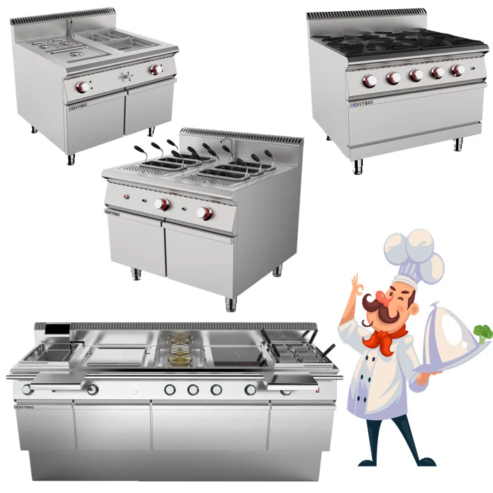 Heavybao Stainless Steel Commercial Kitchen Equipment Catering Equipment Hotel Restaurant Supplies Kitchenware