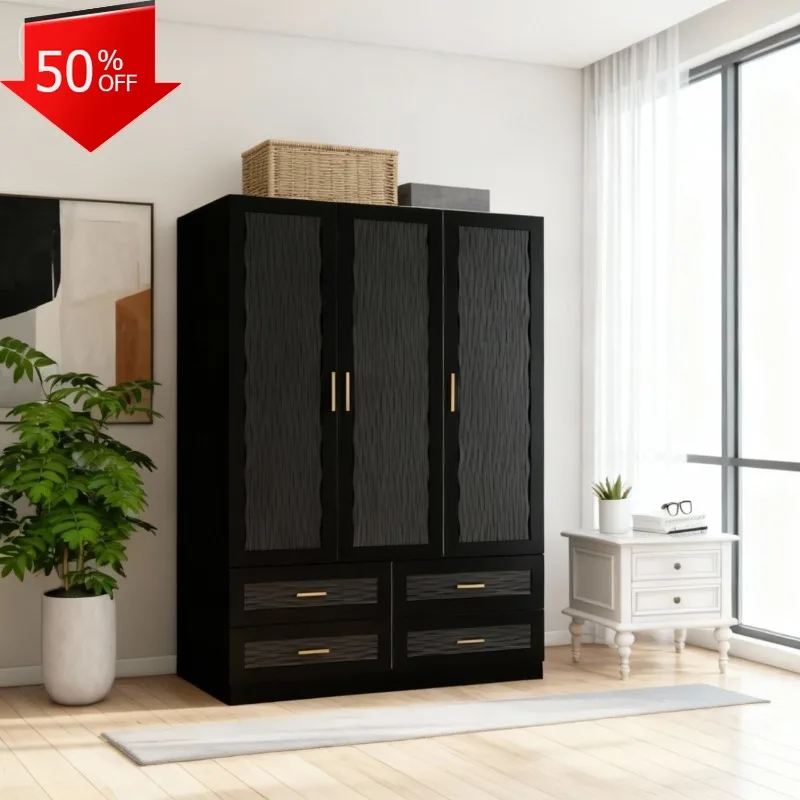 أنظمة خزانة الملابس، خزانة ملابس محمولة، خزائن غرفة نوم مريحة، أثاث منزلي Muebles Almacenamiento #1