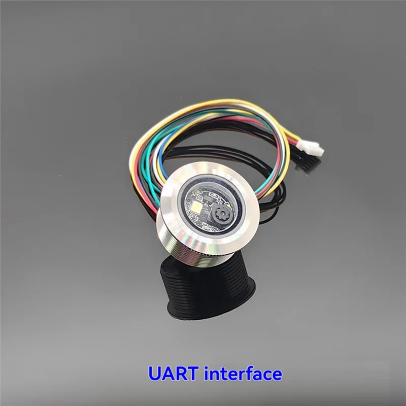 GM861-LED وحدة إضاءة ملء بيضاء 2D/1D USB/UART DC3.3V رمز الاستجابة السريعة ماسح الباركود الدائري الضميمة المعدنية