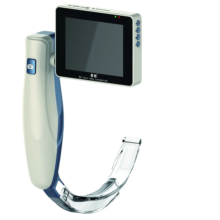 

High Quality Handheld ENT Video Laryngoscope Set with Reusable Blades