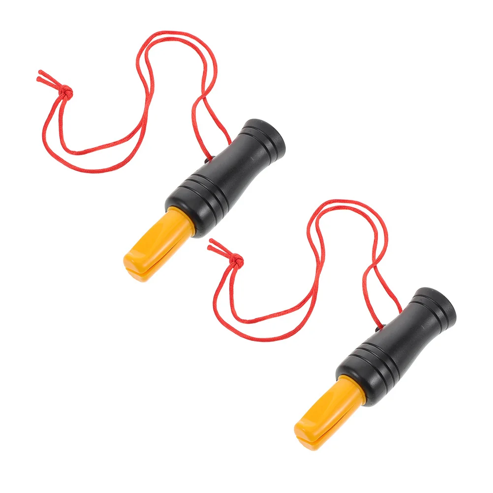 

2Pcs Outdoor Duck Call Whistle Plastic Duckbill Design Realistic Caller for Hunting Camping Bird Watching