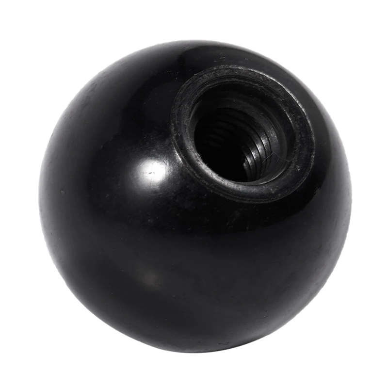 A03F 10-Pack 35mm Black Bakelite Ball Lever Knob, Replacement Lever Knob, 33mm Hole Depth, 9.1mm Thread Diameter